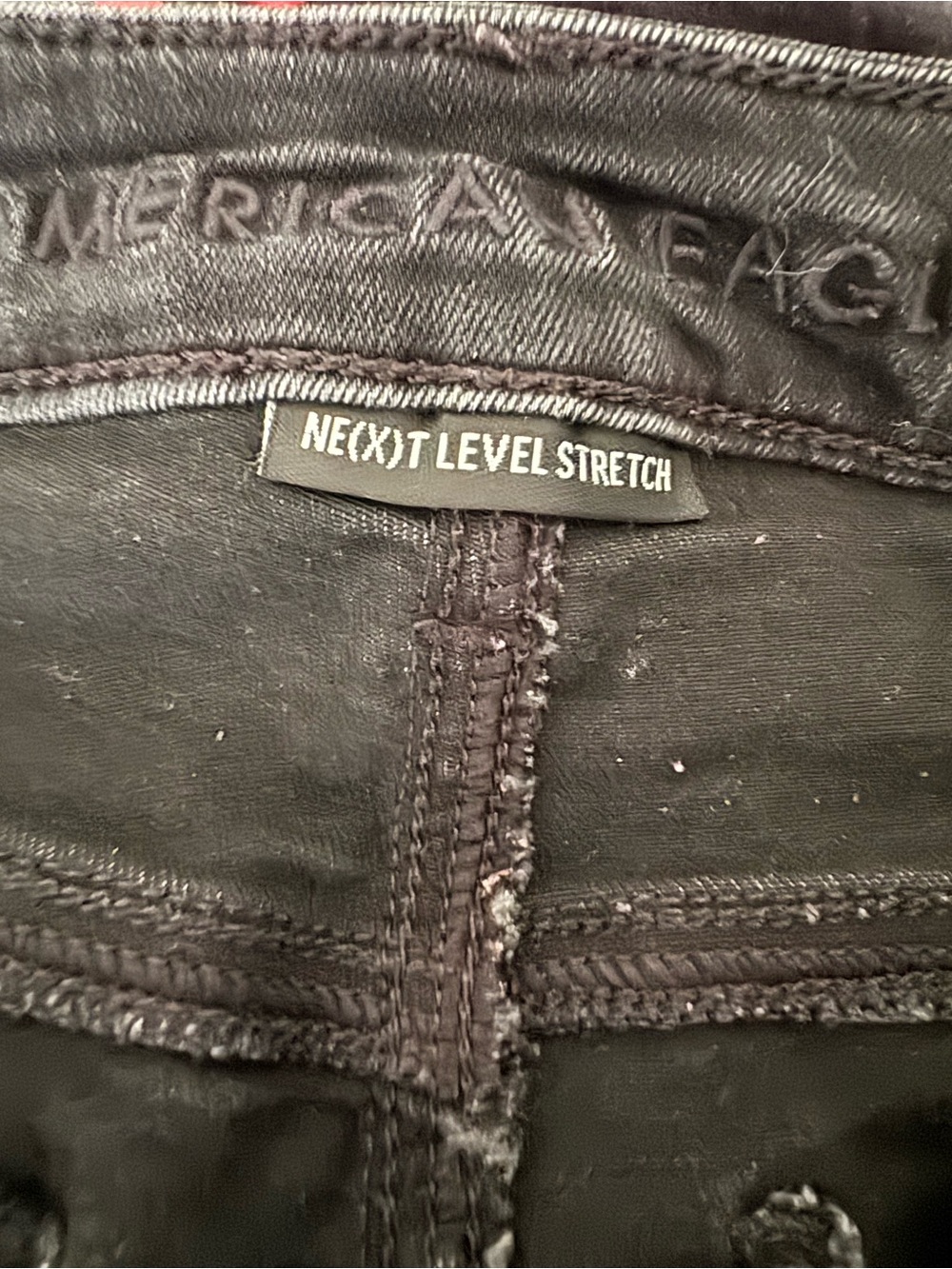 American Eagle Outfitters Next Level Stretch Black Jeans